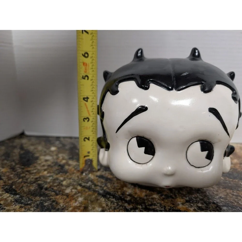 Vintage Betty Boop Ceramic Cookie Jar Lid By Benjamin Medwin INC. NY 1995